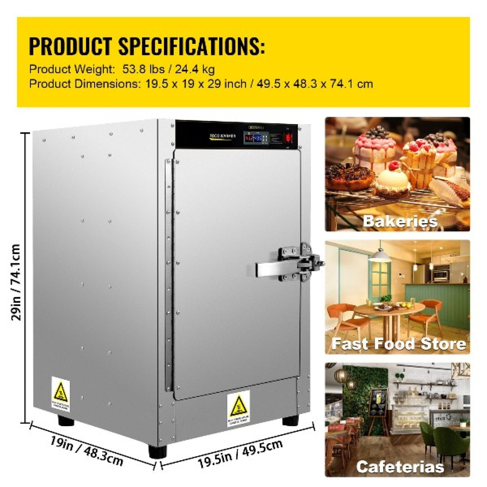 Коптильна електрична Zuver Hot Box Food Warmer - 2