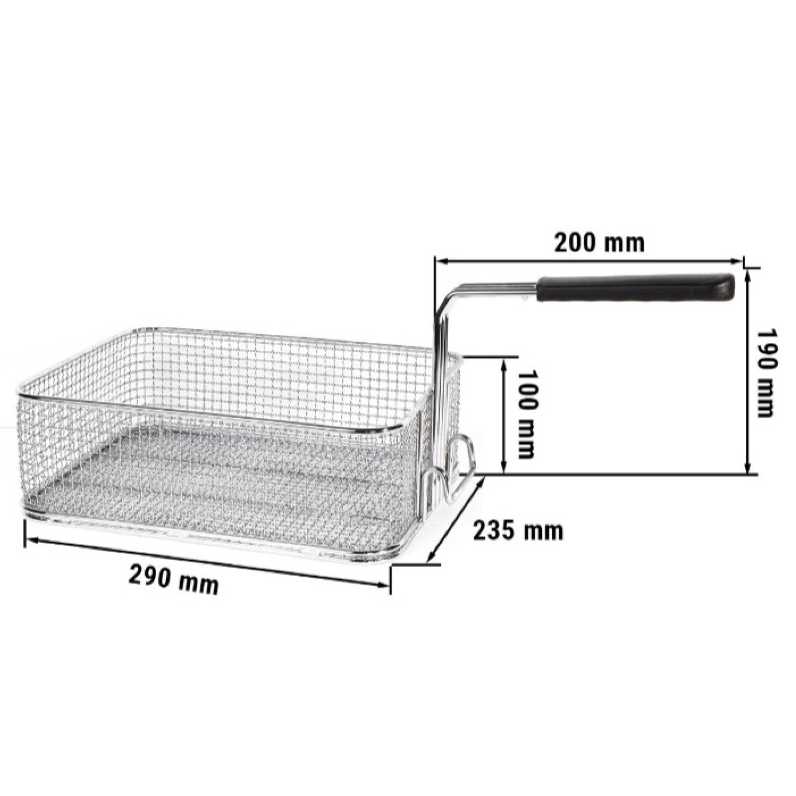 Корзина для газовой фритюрницы GGM Gastro GFK7-10