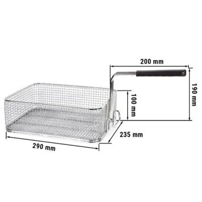 Корзина для газовой фритюрницы GGM Gastro GFK7-10