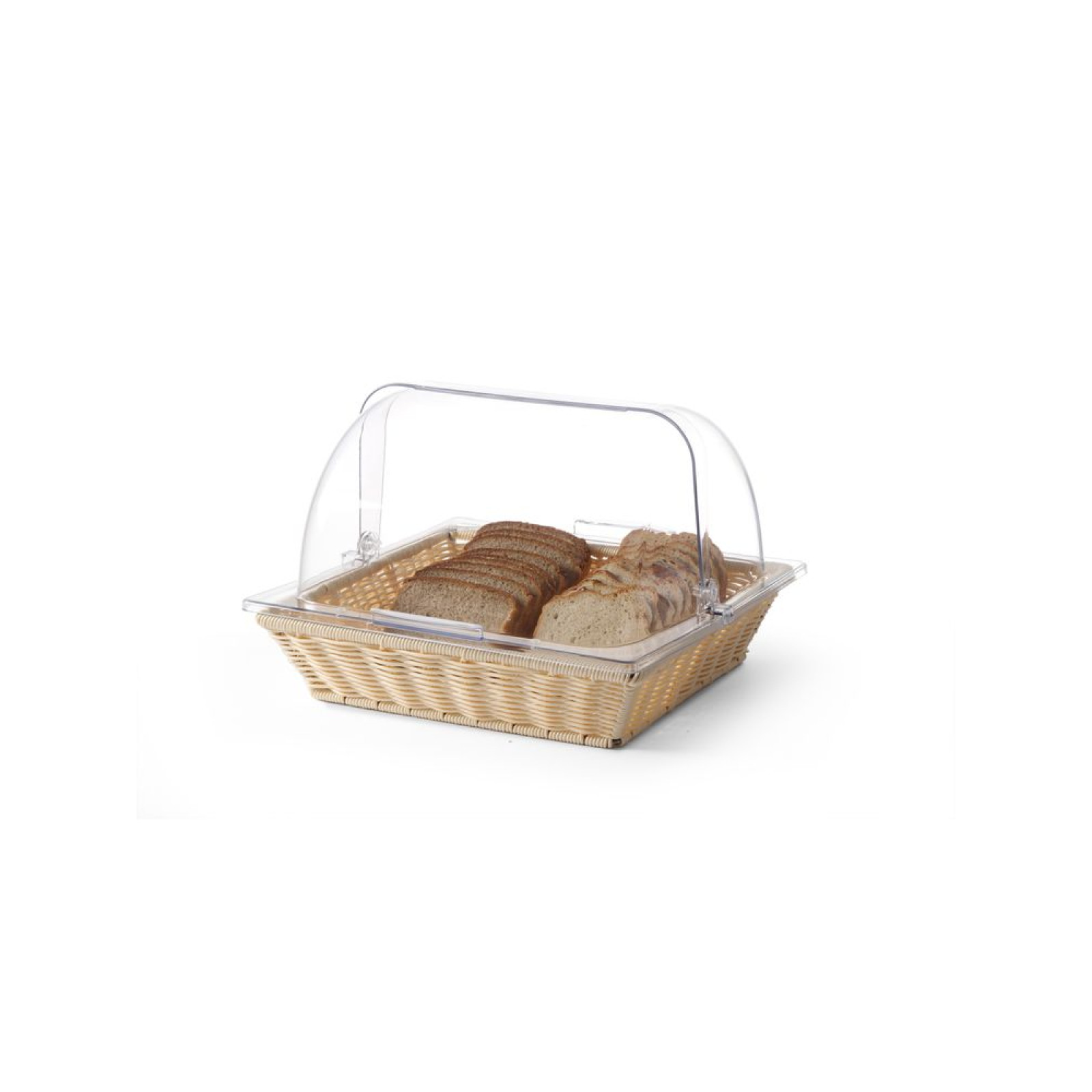 Кошик для хліба та булочок з кришкою Rolltop GN 2/3 426968 Hendi PC (Polycarbonate);PP (Polypropylene) - 2