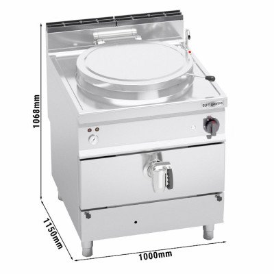 Котел пищеварочный газовый GGM Gastro GKB899HI200