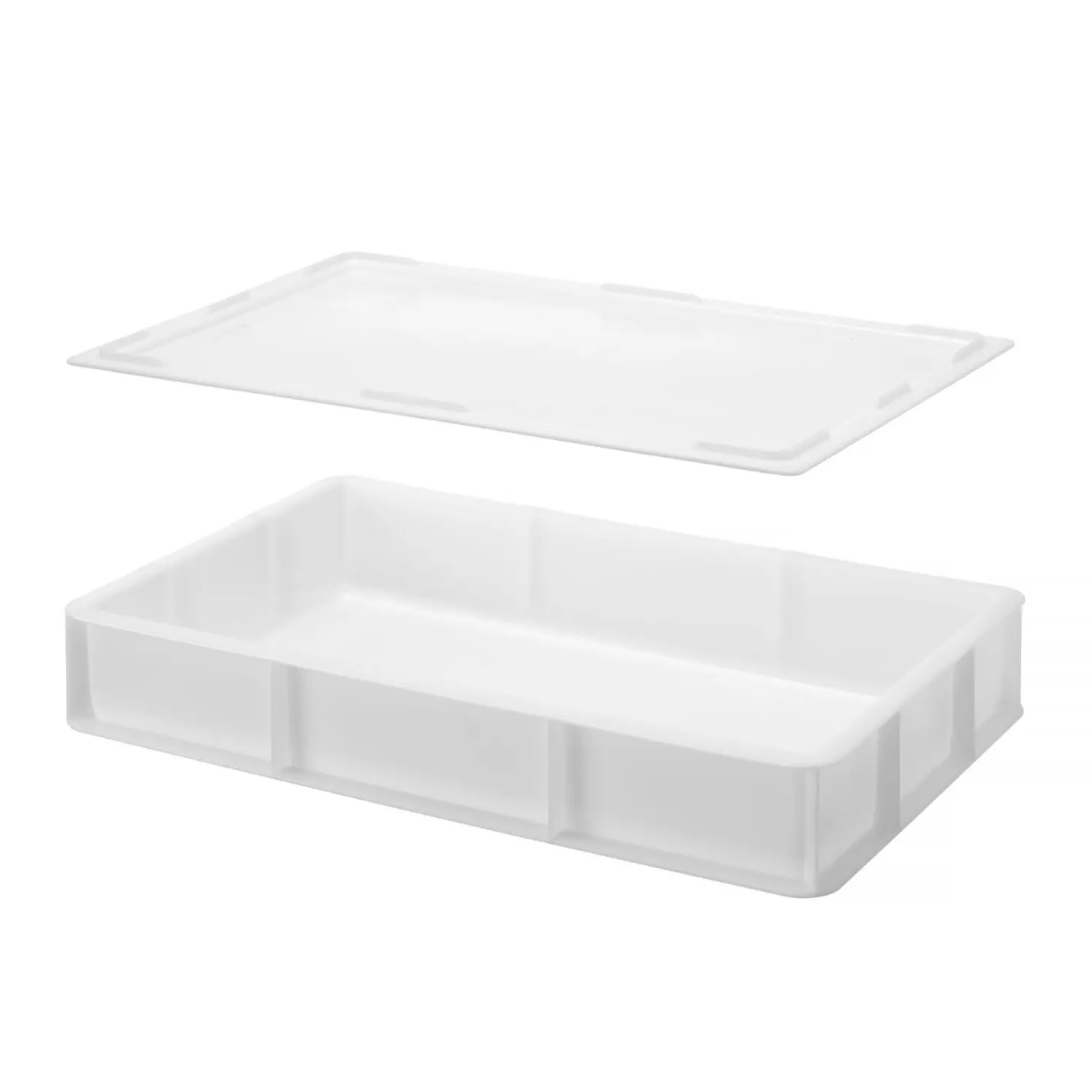 Кришка для контейнера для тіста GN 1/1, 530x325x(H)20мм, біла 880982 Hendi HDPE (High density Polyethylene) - 1