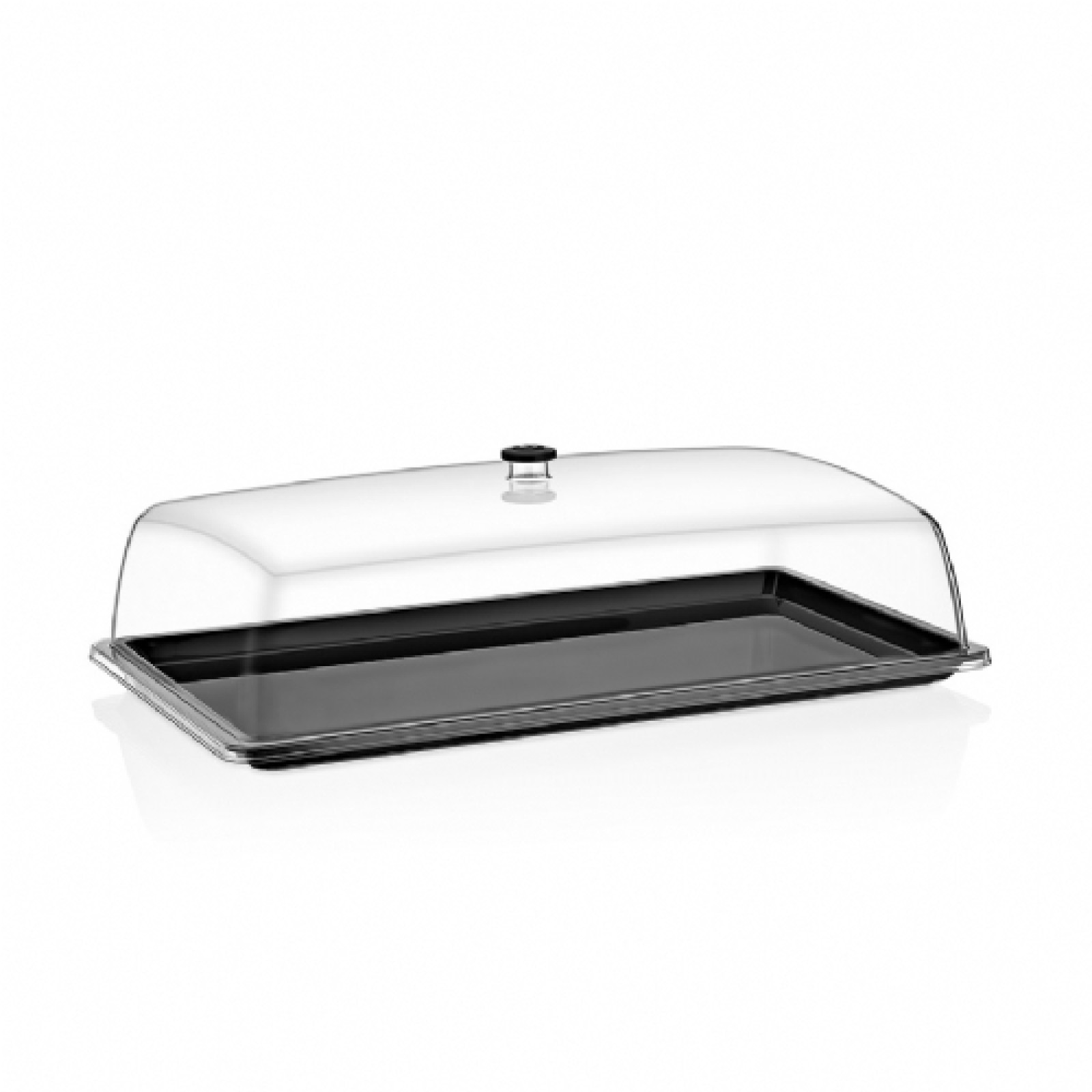 Крышка для подноса GN 1/1, совместимая с GFT--0011BL, GFT--0011 GF--0011 Gastro Plast PC Прозрачный