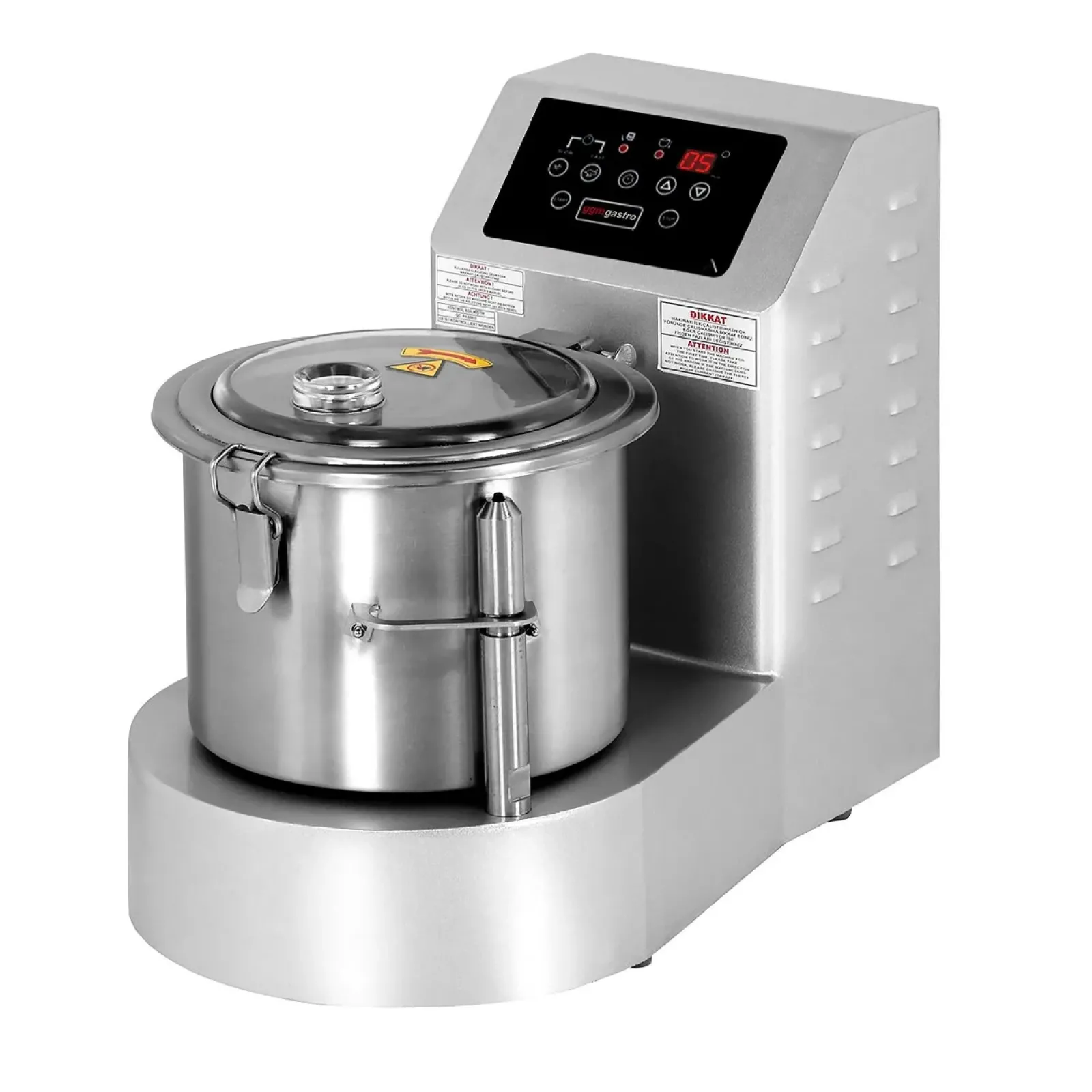Кутер для овощей-хумуса – 15 л – 900 Вт GGM GASTRO GZE15N