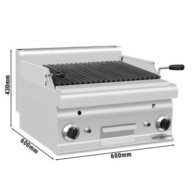 Лавовий гриль GGM Gastro GLGK66-E