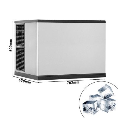 Льдогенератор - кубики - 212 кг/24 ч GGM Gastro EWI212VH