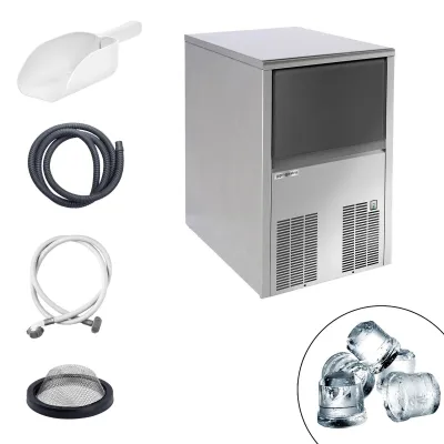 Льодогенератор кубикового льоду GGM-Gastro EWI33N