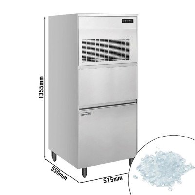 Льдогенератор чешуйчатого льда 135 кг / 24 ч GGM Gastro FEI135N