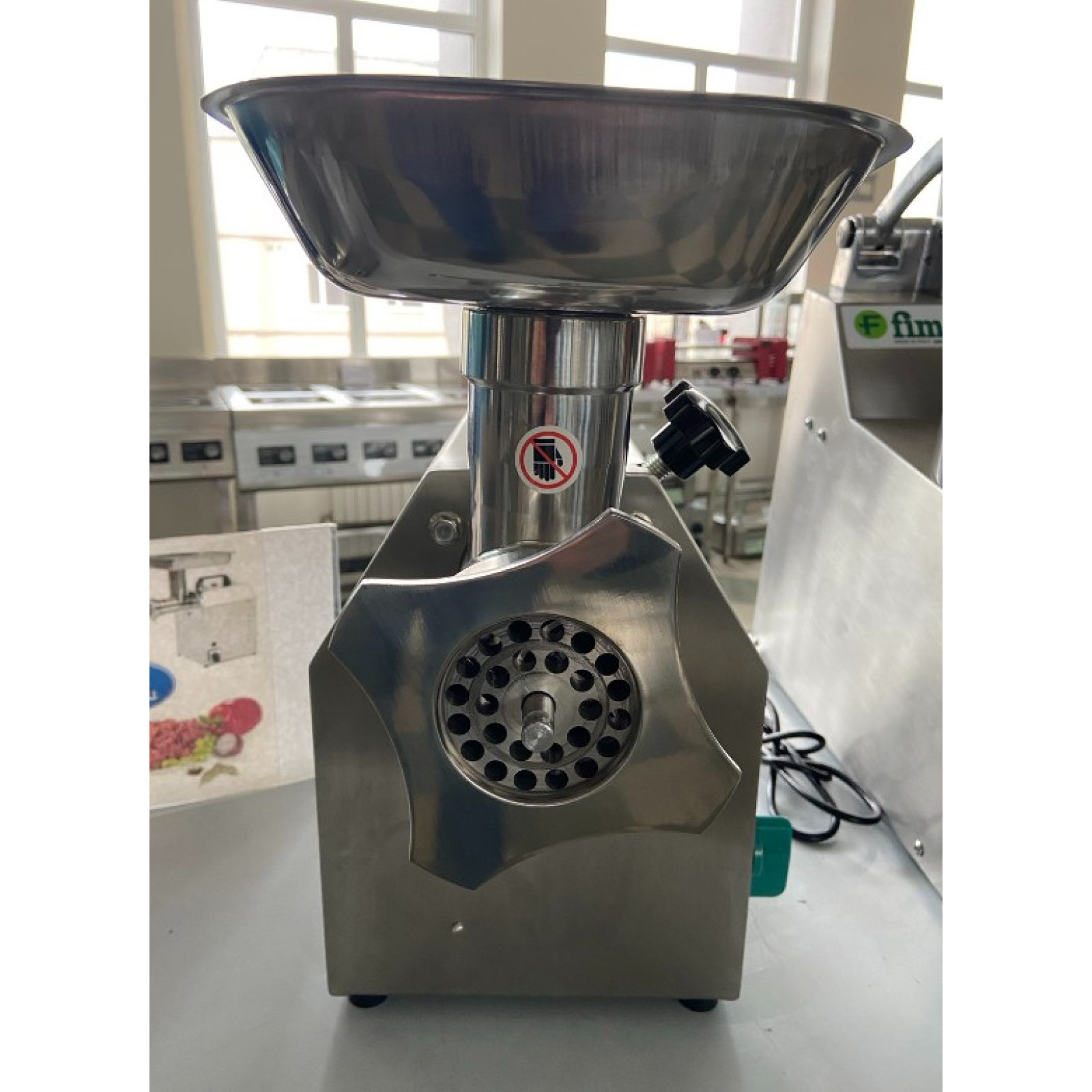 Мясорубка профессиональная FROSTY TK-12 с реверсом, мотор медный горловина из нержавеющей стали - 1
