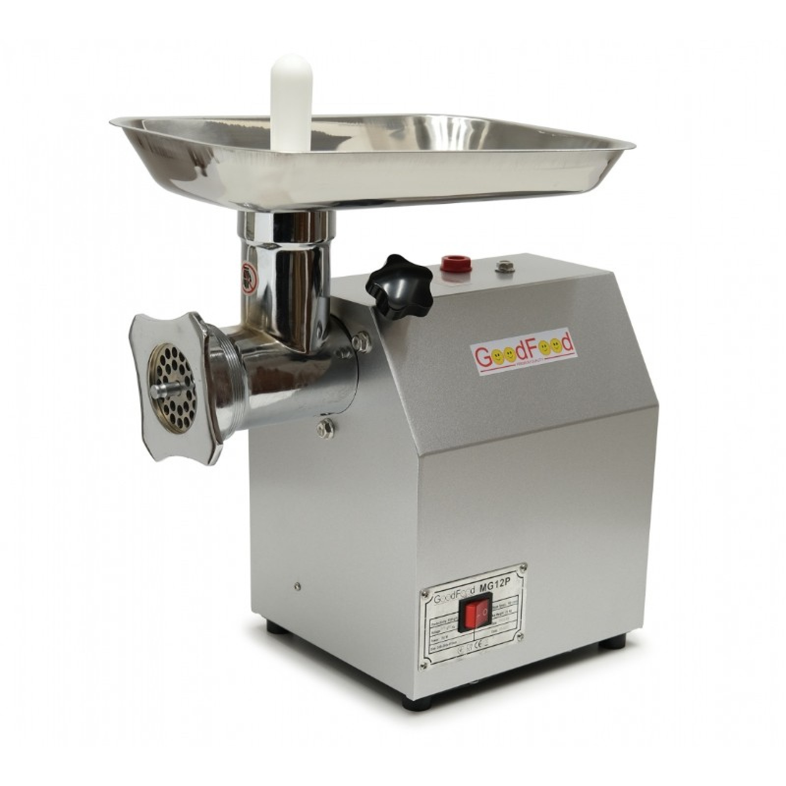 Мясорубка профессиональная GoodFood MG12P мотор алюминий горловина из стали