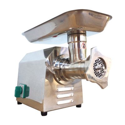 Мясорубка профессиональная ZUVER 12 Grinder LUXURY 850W Reverse мотор медный, горловина из нержавеющей стали, реверс постоянный