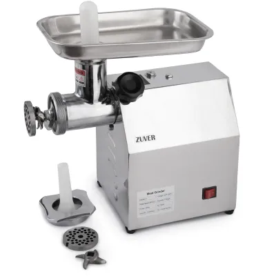 М'ясорубка професійна ZUVER 12 Grinder Profi Budget 850W мотор алюміній горловина зі сталі