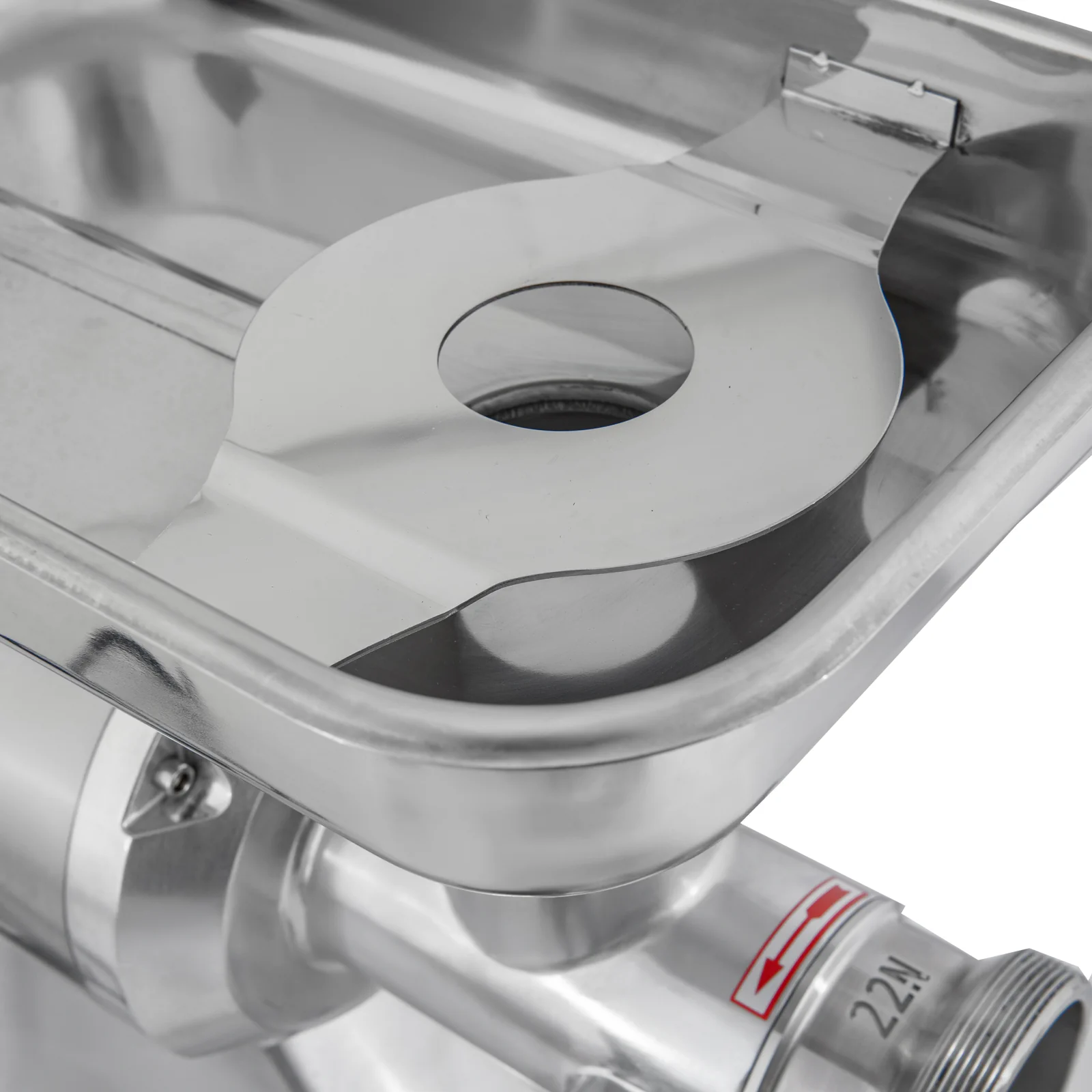 М'ясорубка професійна ZUVER 22 Grinder Enterprise Premium 1100W Round Engine - 8