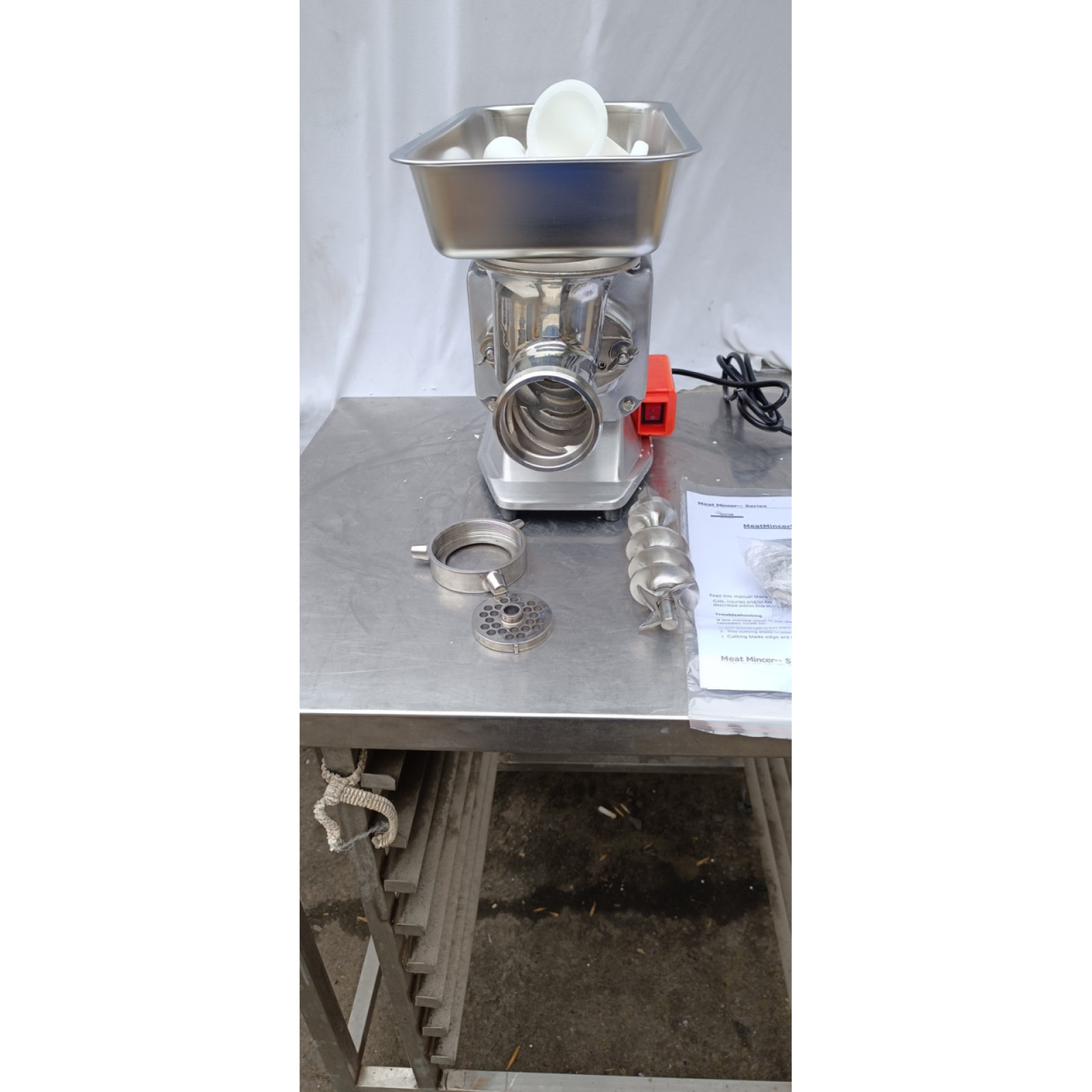 М'ясорубка промислова Vektor BL-3-22Z 1800W 200 кг/год. - 3