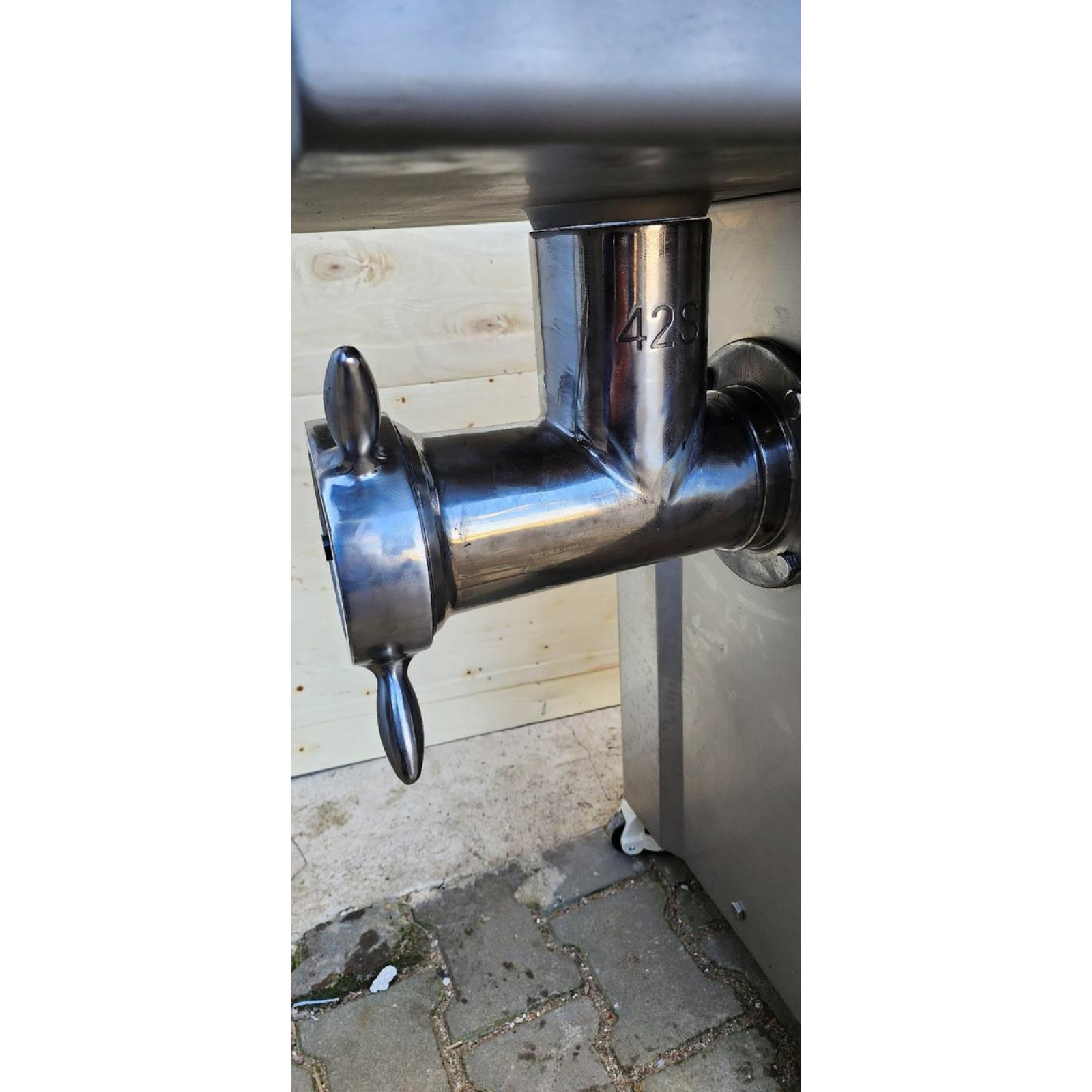 М'ясорубка промислова Vektor DJ-42 4000W, 800 кг/год - 4