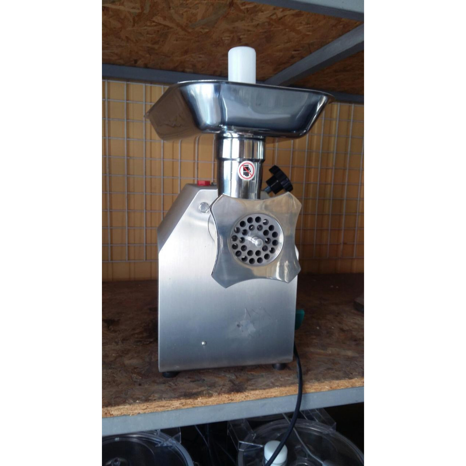 М'ясорубка промислова Vektor-TK12 150 кг/год (Реверс) - 4