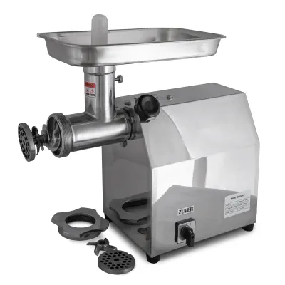 М'ясорубка промислова ZUVER 12 Grinder Profi 1100W мотор алюміній горловина з нержавіючої сталі