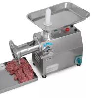 М'ясорубка промислова ZUVER 22 Grinder LUX 1100W Reverse мотор мідний горловина з нержавіючої сталі