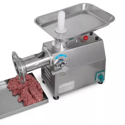 М'ясорубка промислова ZUVER Grinder LUX 1100W Reverse мотор мідний горловина з нержавіючої сталі