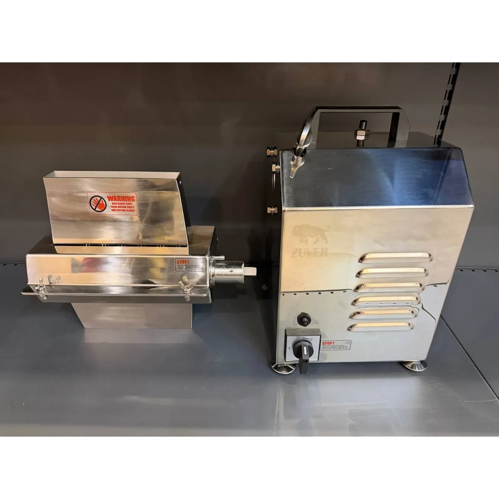 М'ясорубка-тендерайзер ZUVER Meat Grinder Slicer 850W - 2