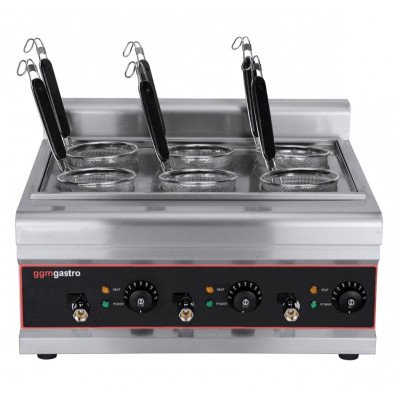 Макароноварка с 6 ситами GGM Gastro NKJ6