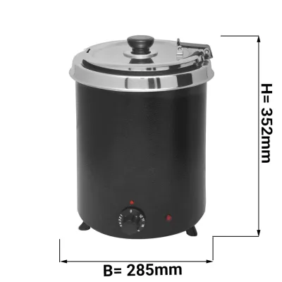 Марміт для перших страв 5,7л GGM Gastro SWH57S
