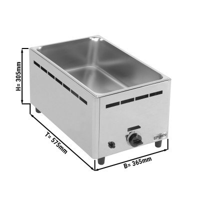 Мармит газовый GGM Gastro GBMF11