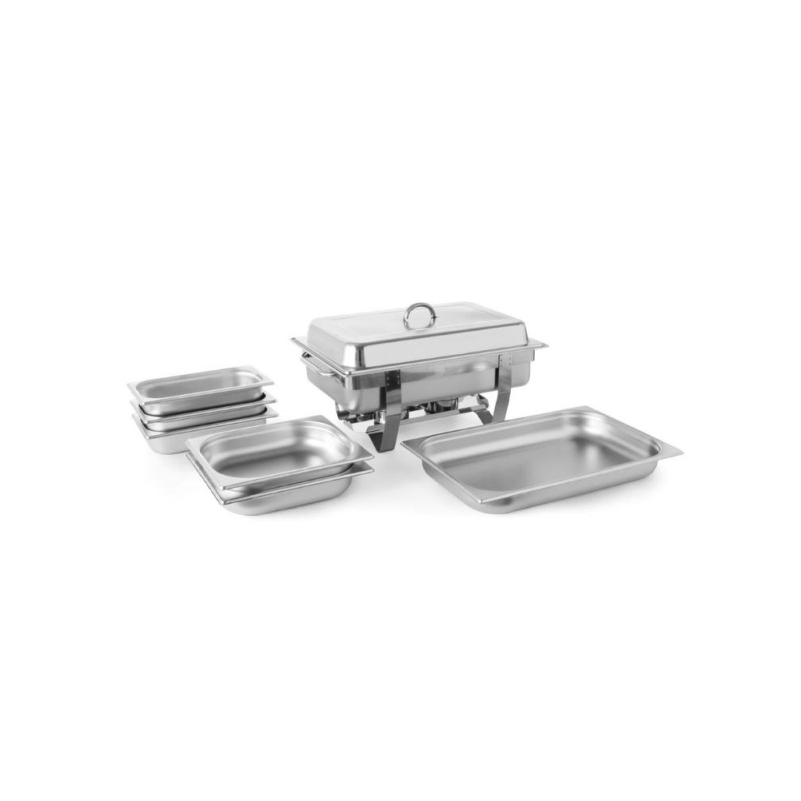 Мармит настольный GN 1/1 - набор, 585x385x(H)315 мм 471050 Hendi Stainless steel;18/0 Stainless steel - 2