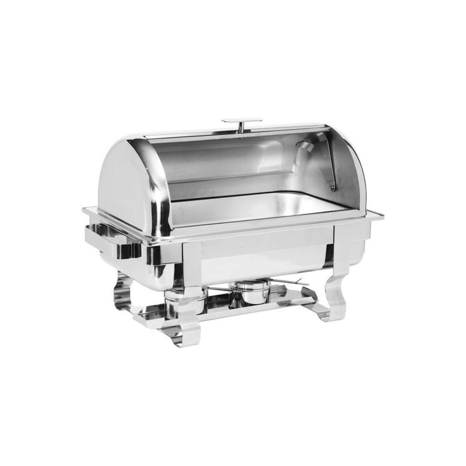 Мармит настольный, крышка Rolltop, подогрев топливной пастой - GN 1/1, 9 л 470206 Hendi 18/0 Stainless steel - 1