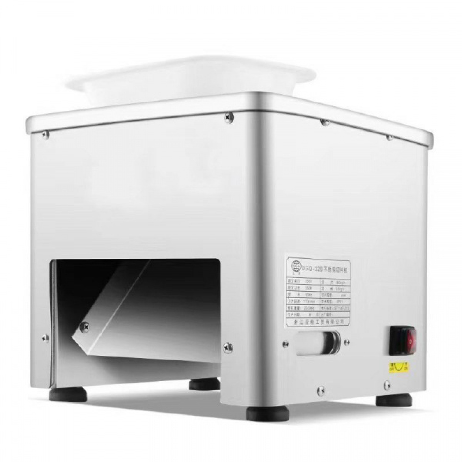 Машина для нарезки мяса рыбы овощей EWT INOX DGQ32A (комплект)