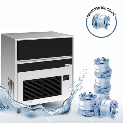Машина для изготовления льда -цилиндр - 32 кг / 24 са GGM Gastro EKZ85F