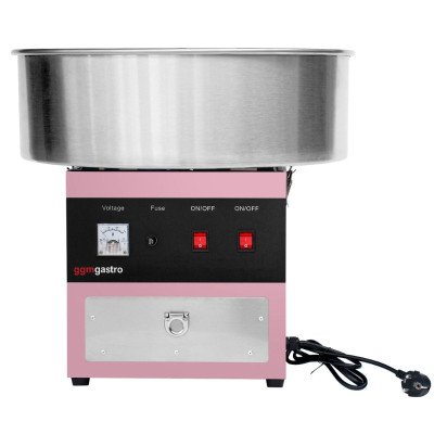 Аппарат для Сахарной Ваты GGM Gastro ZWJ950 обороты силиконовым ременем