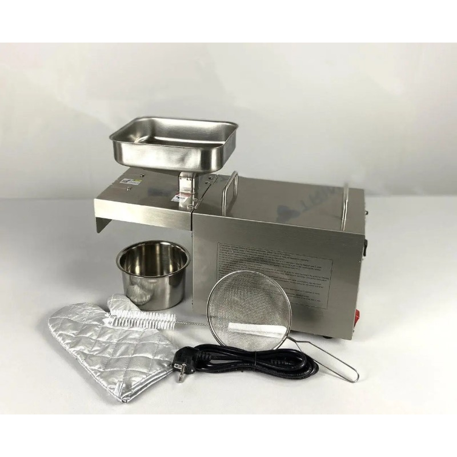 Маслопресс (пресс для масла) шнековый Dulong ZYJ06 600W - 2