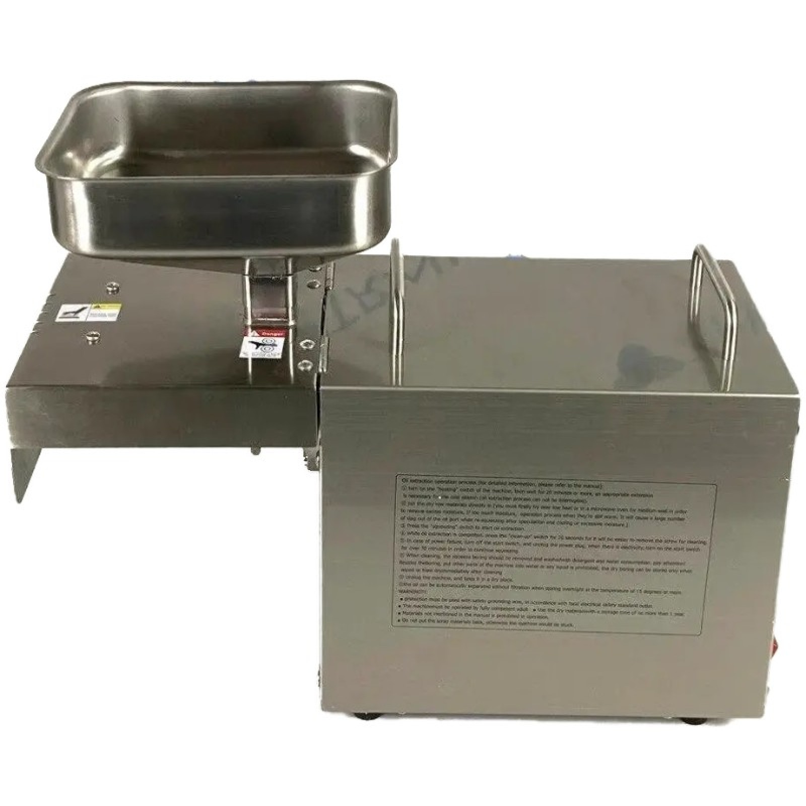 Маслопресс (пресс для масла) шнековый Dulong ZYJ06 600W - 1