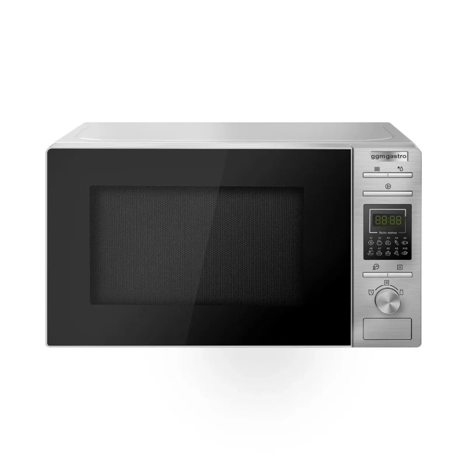 Мікрохвильова піч з грилем - 20 л - 1 кВт - Digital (цифрова) GGM GASTRO MWM2010 - 2