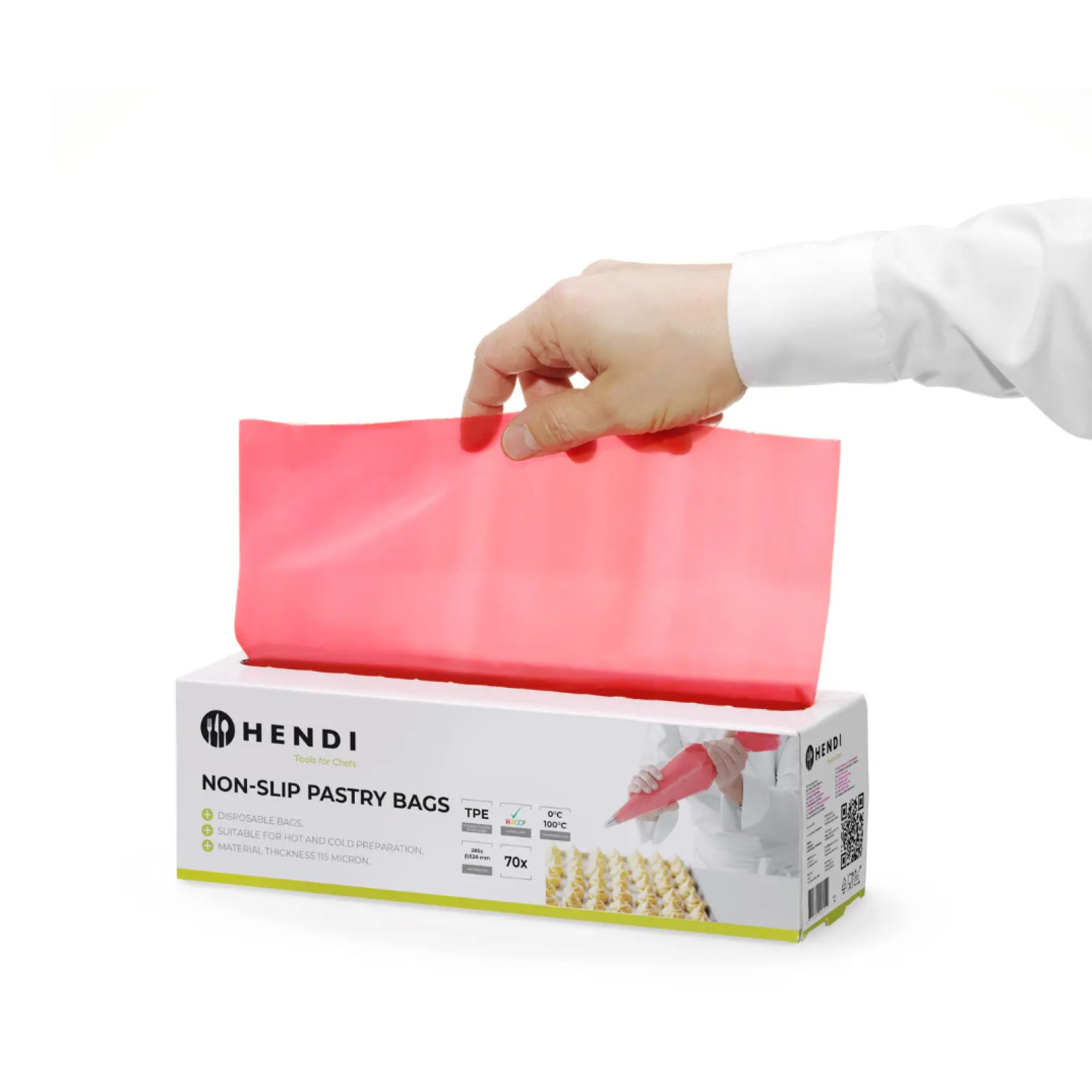 Мішки кондитерські протиковзкі, 520x280 мм 557150 Hendi TPE (Thermoplastic elastomer) - 4