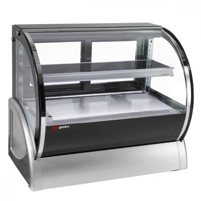 Нагревательная витрина – 1,2 м - 176 л  GGM Gastro TKD125N