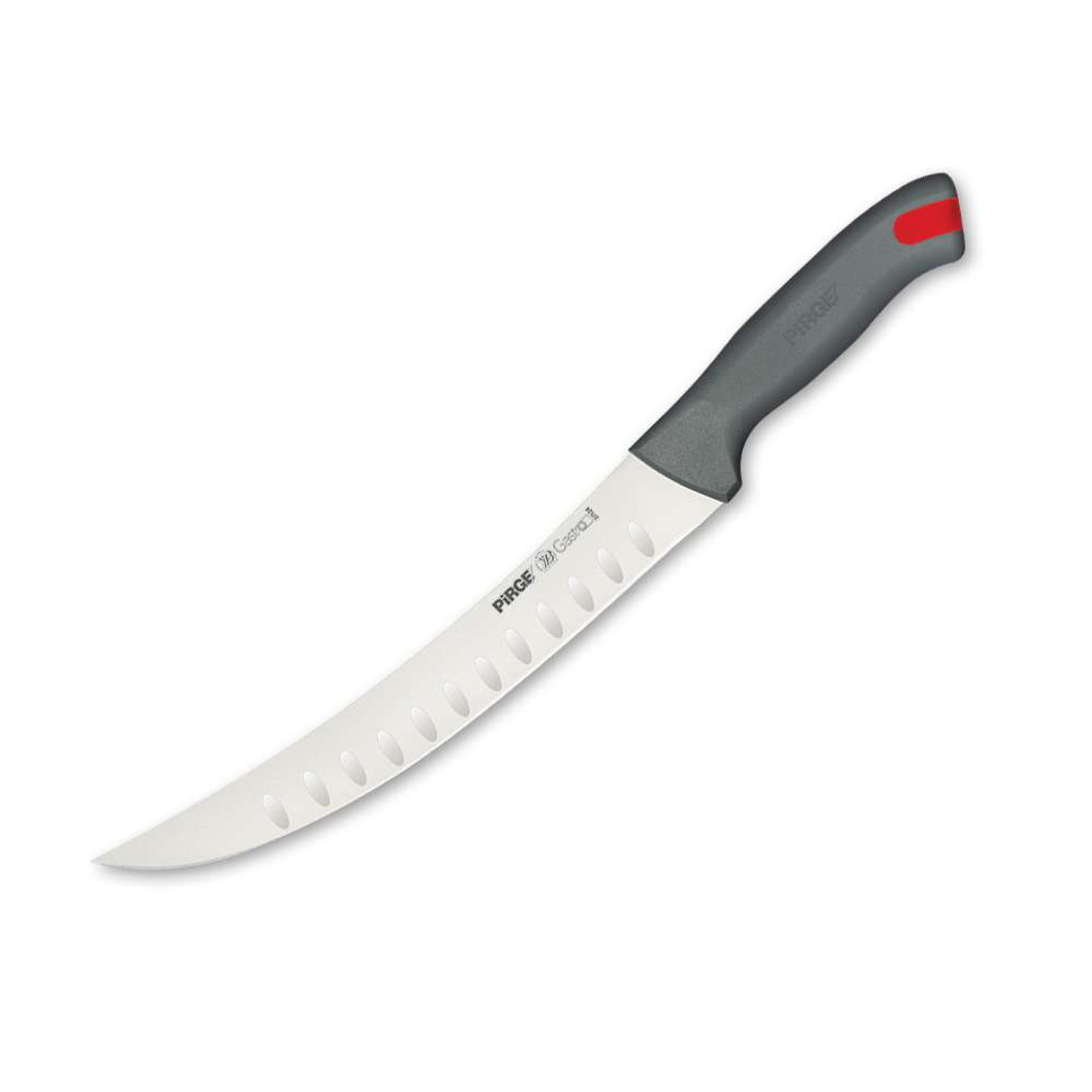 Нож для мяса изогнутый GASTRO Hollow, 210 мм, серый PRG37124-11 Pirge Серый