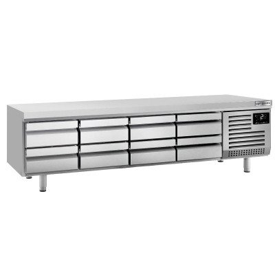 Охолоджувальна тумба Premium PLUS - 2400 мм - 435 л. GGM Gastro KUI246