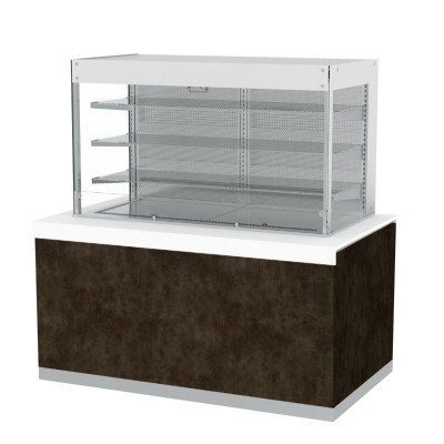 Охлаждающая витрина 1,7м GGM Gastro BVI800-KV4N