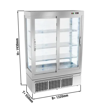 Панорамная витрина GGM Gastro PVT855