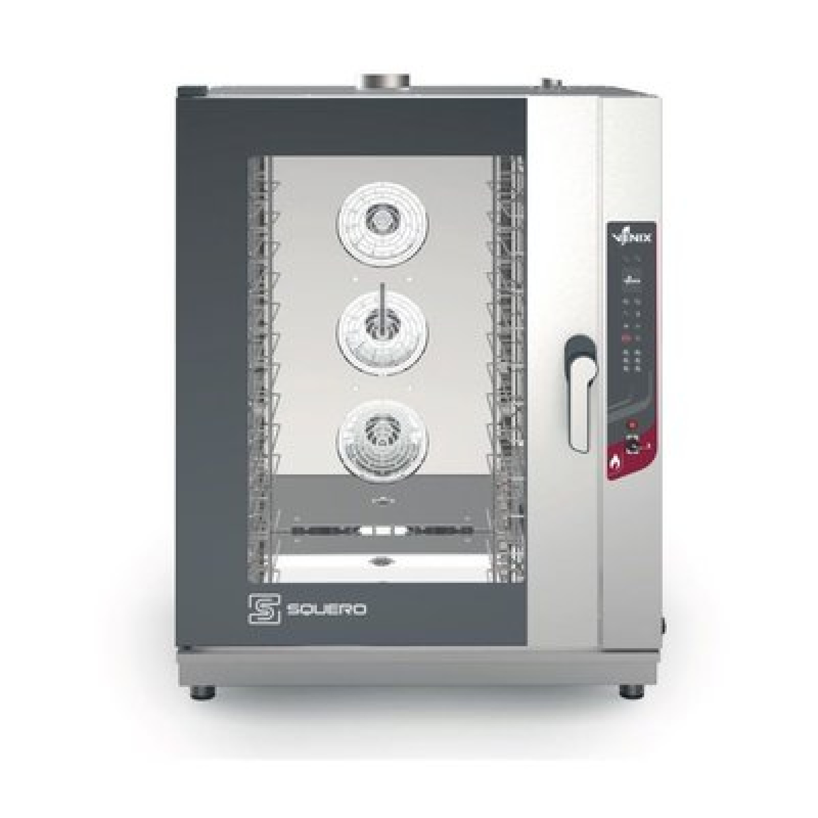 ПАРОКОНВЕКТОМАТ APACH AP10QNDC GAS с автомойкой