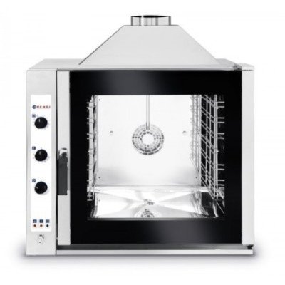 Пароконвектомат Hendi 224687 5x GN 1/1 - газовый, ручное управление