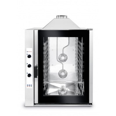 Пароконвектомат Hendi 224717 11x GN 1/1 - газовый, ручное управление