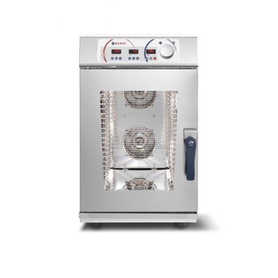 Пароконвектомат HENDI NANO COMPACT 223154 10x GN 1/1 – электрический, электронное управление, с зондом и системой автоматической мойки