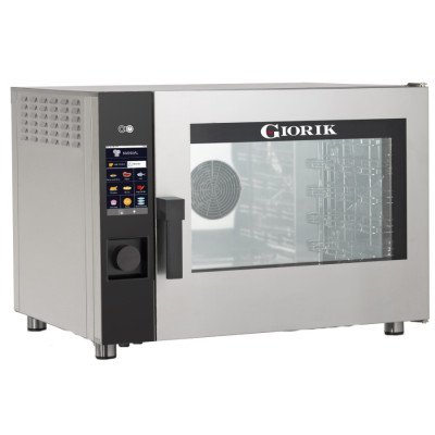 Пароконвектомат с сенсорной панелью управления и мойкой Giorik MTE5W