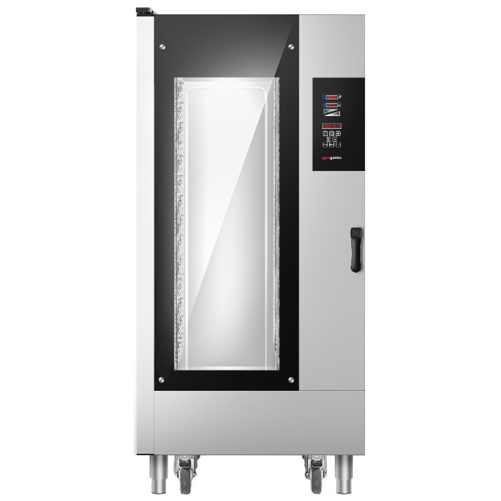 Пароконвектомат професійний 16x EN 400 x 600 / візок стелажний GGM Gastro BB1646GWN