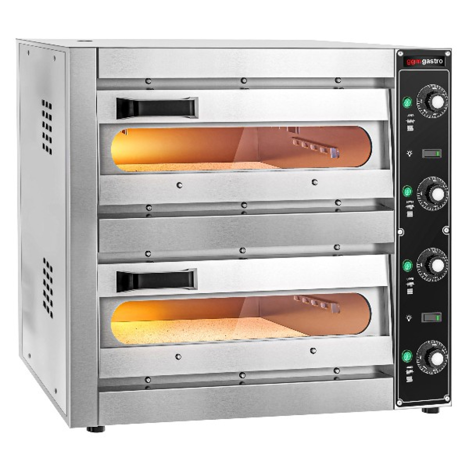 Піч для піци 1+1x33,5 см GGM Gastro PDI17O