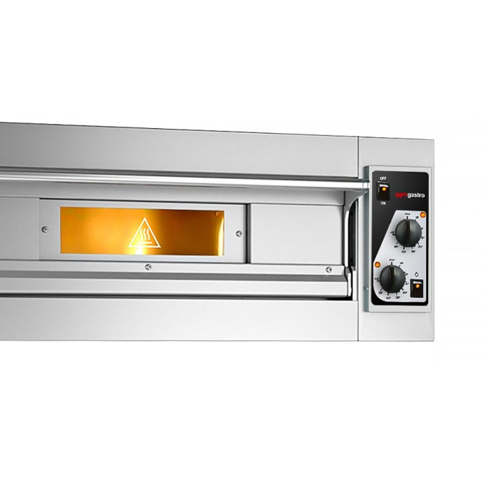 Піч для піци, 4 х 35 см, 1 камера GGM Gastro PEZ430 - 3