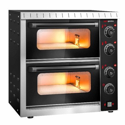 Піч для піци 4+4 x 20 см GGM Gastro PDKG20S